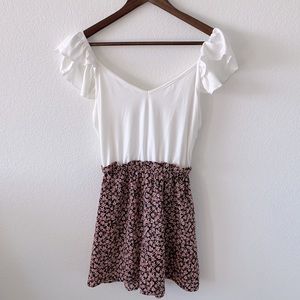 NWOT Bailey Blue Romper Size Medium